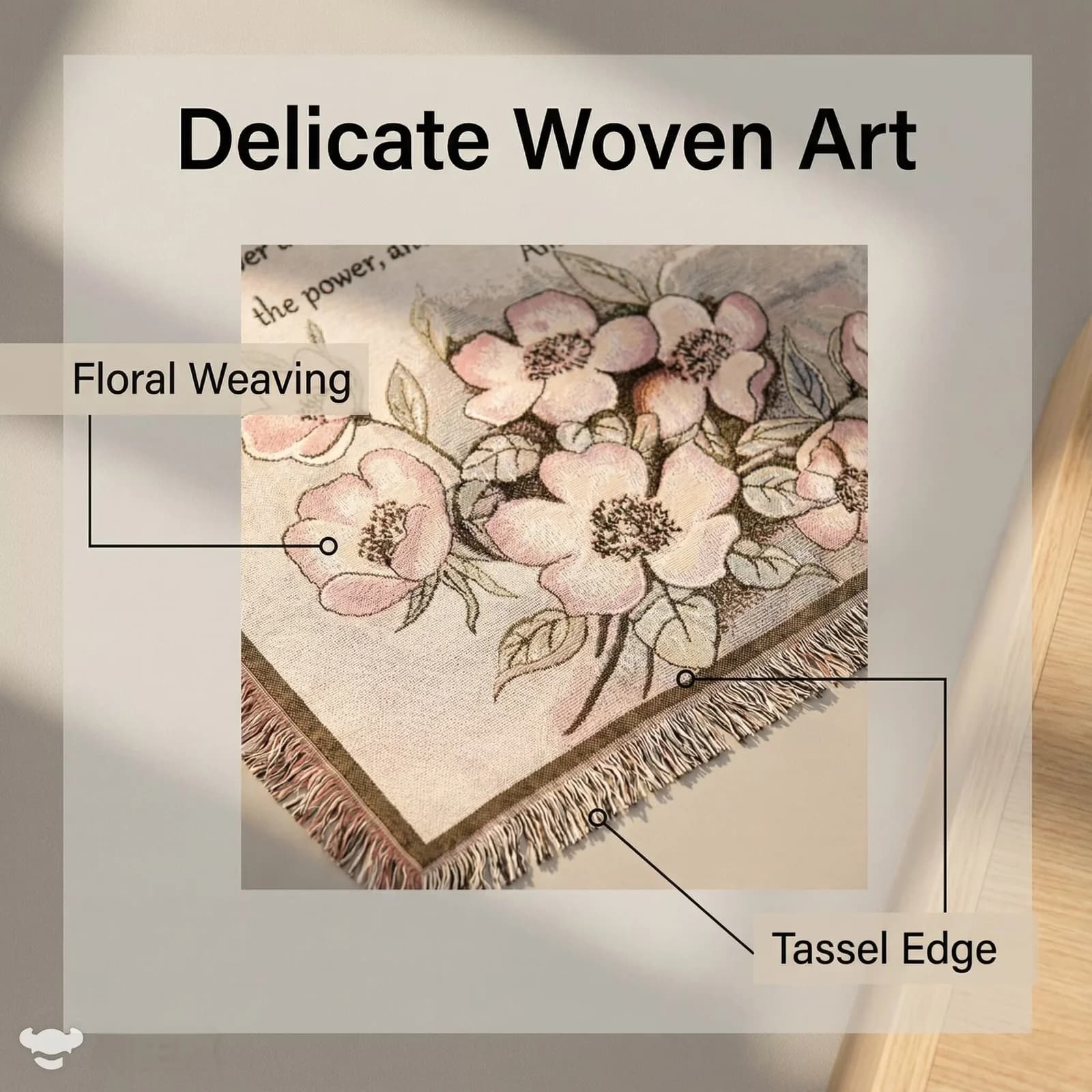 Selimut Tapestry Tenunan untuk Sofa, Katil & Hiasan Dinding